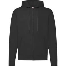 Fruit of the Loom Classic Zipped Hoodie Black