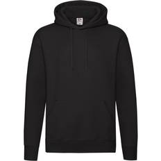 Fruit of the Loom Unisex Tröjor Fruit of the Loom Unisex Mens Premium Hoodie Black