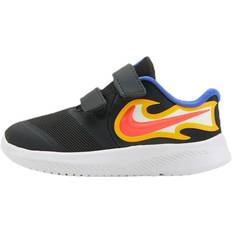 Nike Unisex Sneakers Nike Star Runner TD Black/Red, Sko, Sneakers, Flerfarvet, 19,5