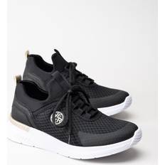 Rieker Svarta slip on textil