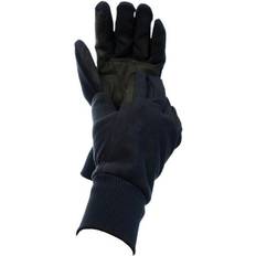 Homme - Équitation Gants Dublin Everyday Showerproof Polar Fleece Riding Gloves - Bleu