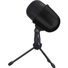 Amazon Basics Desktop Mini Condenser Microphone With Tripod Black