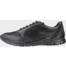 Geox Dame Sko Geox Uld Stilfulde Casual Sneakers Uld - Sort