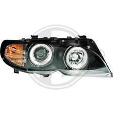 Diederichs LHD CCFL Headlights Pair Clear BMW