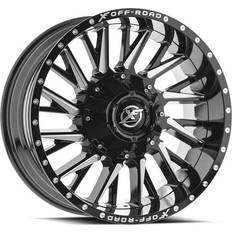 XF Off-Road XF Offroad Milled Gloss Black XF-226 Wheel XF-226209051143127P12GBML