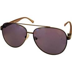 Kenneth Cole Reaction Shiny Metal Sunglass Aviator KC1394