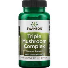 Swanson Triple Mushroom Standardized Complex 60 pcs