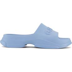 Ganni Slippers & Sandals Ganni Pool Slide Sandals in Blue Women's