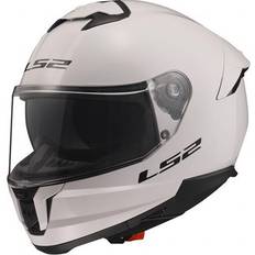 Adulto Cascos de moto LS2 FF808 Stream II Solid Blanco Casco Adulto