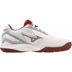 Unisexo Zapatillas deportivas para raqueta Mizuno BREAK SHOT AC Tennisschuhe Weiß/Cabernet/Papyrus Damen Grösse