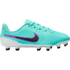 Schuhe Nike Scarpe Calcio Jr. Tiempo Legend 10 AC FG/MG - Hyper Turquoise/Fuchsia Dream/Nero