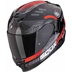 Scorpion Motorcycle Equipment Scorpion EXO-520 Evo Air Titan, Integralhelm Schwarz/Rot/Grau