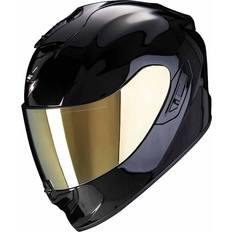 Scorpion Motorcycle Helmets Scorpion Exo 1400 Evo Air Solid Black Full Face Helmet Black