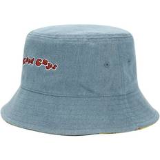 Denim Accessories BioWorld Chucky Good Guys Denim and Roller Print Reversible Bucket Hat