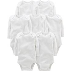 Bodysuits Simple Joys by Carter Baby 7-Pack Long-Sleeve Bodysuit