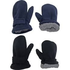 Mittens N'ice Caps N Ice Caps Toddler Baby Infant Mittens Pair Pack Easy-on Sherpa Lined Fleece Kids Boys Girls