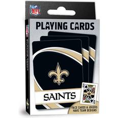 Masterpieces MasterPieces Family Games NFL New Orleans Saints Playing Cards Officially Licensed Playing Card Deck For Adults, Kids, And Family