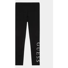 Guess Kids Logo Print Leggings - Black