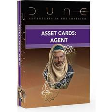 Dune Sällskapsspel Dune Modiphius Agent Asset Deck Englisch