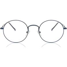 Glasses & Reading Glasses SmartBuy Collection Round Full Rim Metal Prescription Glasses Size 48