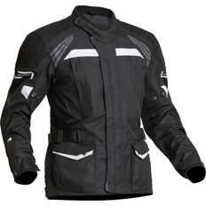 Lindstrands Transtrand Waterproof Motorcycle Textile Jacket - Black/White Man