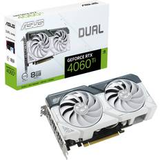 ASUS 8 GB Graphics Cards ASUS Dual GeForce RTX 4060 Ti White Edition