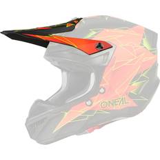 O Neal 5SRS Surge Helmet Peak - Black/Red