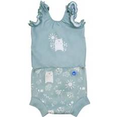 Ensfarvet Badebleer Splash About Blebadedragt UV50+ Sunny Bear - Happy Nappy