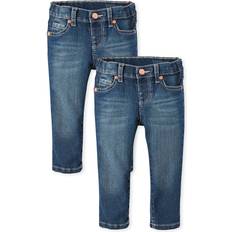 12-18M Pants Children's Clothing The Children's Place Toddler Skinny Jeans 2-pack - Medium Wash (3019769-418)