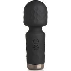 10X Mini Silicone Wand Black
