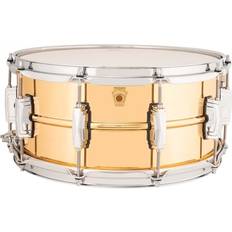 Bronze Snare Drums Ludwig 14'' x 6.5'' Bronze Phonic Polished Shell Imperial Lugs