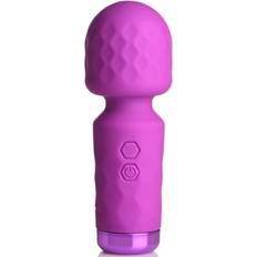 10X Mini Silicone Wand Purple