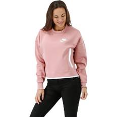 Nike Tech Fleece Crew Pink/White