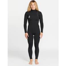 Volcom Women's 3/2Mm Chest Zip Wetsuit BLACK