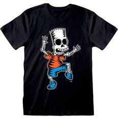 Simpsons Skeleton Bart T-Shirt - Schwarz