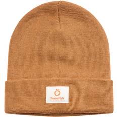 Resteröds Herr Mössor Resteröds Chunky Beanie Mössa Återvunnen Polyester Marinblå Accessoarer Herr Beige