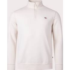 Dickies Men's Oakport Quarter Zip Sweat Whitecap Grey