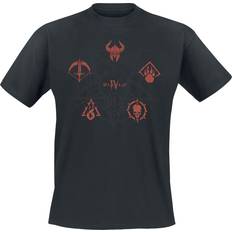 Diablo Class icons T-Shirt black