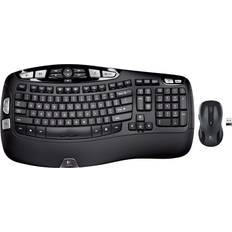 Keyboards Logitech MK550 Wireless Wave K350 Mouse Combo Wave