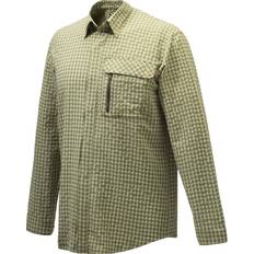 M's Lightweight Shirt Light Green Check