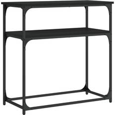 Tables Console vidaXL Noir 75 x 35.5 x 75 cm Table Console