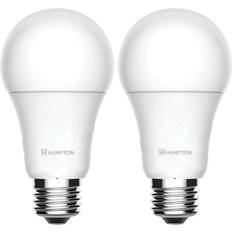 Array By Hampton HL1006 A19 800-Lumen Smart Wi-Fi Adjustable-White LED Bulb 2 Pack