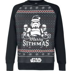 Herre - Julesweaters - Multifarvet Sweatere Star Wars Christmas Jumper Merry Sithmas till Herrer multifarvet