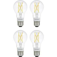 Osram LED Lamps Osram 4 bulbs Sylvania Smart LED Smart Bluetooth A19 light Bulb, Seamless Setup, Works with Google, alexa, AppleHomeKit, No hub required, 2700K, LED