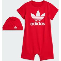 Rot - Tracksuit Jumpsuits & Overalls adidas Gift Set Jumpsuit And Beanie Baby Tracksuits Red