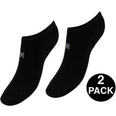 No Show Socks Leo 2-Pack Black 43-46
