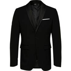 Selected Vrouw Blazers Selected Shawl Tux Blazer - Black