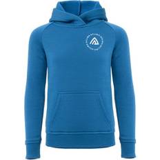 Aclima Kids Fleecewool V2 Hoodie Blå CORSAIR cm