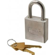 Security American Lock Lock Padlock: Keyed Different, 1-3/4"