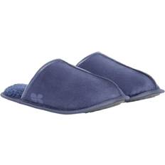 Pelz Hausschuhe Crosshatch 9 UK-10 UK, Navy Mens Tinuviel Faux Fur Slippers